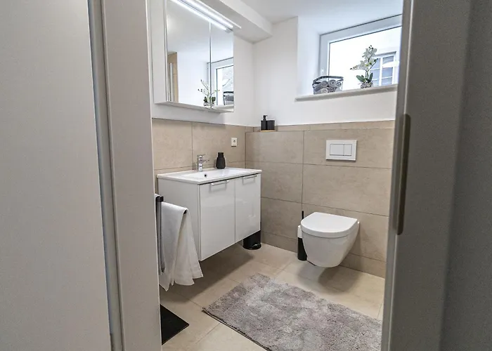 Fewomo Stilvolles Eg Appartment, Brauneberg, 4 Pers, Boots Slipanlage, Moselradweg, Seniorengerecht 公寓 *